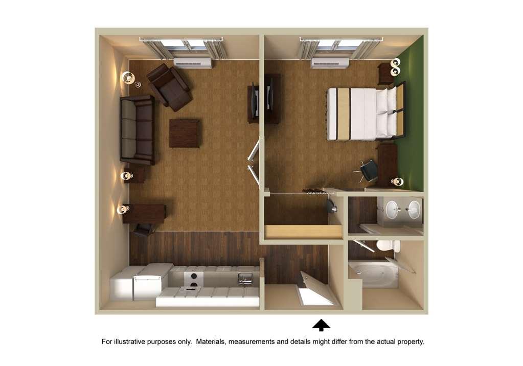 Extended Stay America Select Suites - Greensboro - Wendover Ave - Big Tree Way Habitación foto